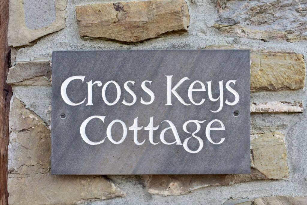 Cross Keys Cottage Holiday Let Bishop's Castle Buitenkant foto